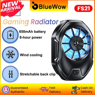  Bluewow FS21 Điện Thoại Di Động Làm Mát Di Động Điện Thoại Di Động Tản Nhiệt Điện Thoại Quạt Làm Mát Tản Nhiệt Nhiệt Điện Thoại Làm Mát Nhiệt Độ Cho Chơi Game 