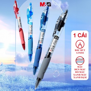 M&G Bút Gel GP1008 Bút Bi Bấm Bút Viết Bi Bút Bi Xanh Ngòi mực đen Bút đen Bấm 0.5 Ruột Đỏ 1 Cái
