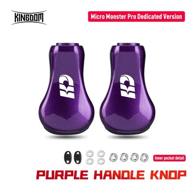 Tay cầm cuộn dây câu Kingdom Micro Monster PRO 5g / 35mm + Cuộn dây nông 6.2g