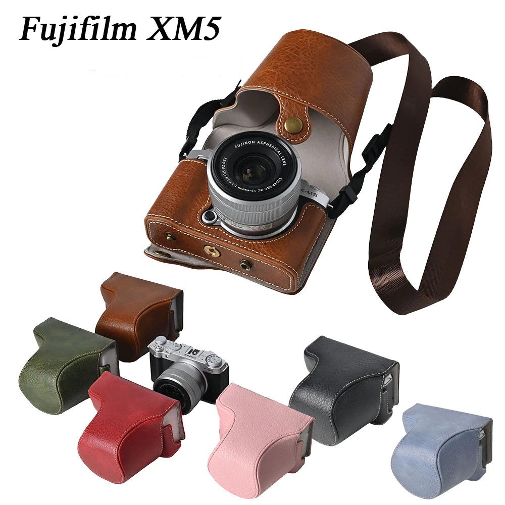Túi đựng máy ảnh Fujifilm XM5 Túi đựng máy ảnh da Pu cho Fujifilm XM5