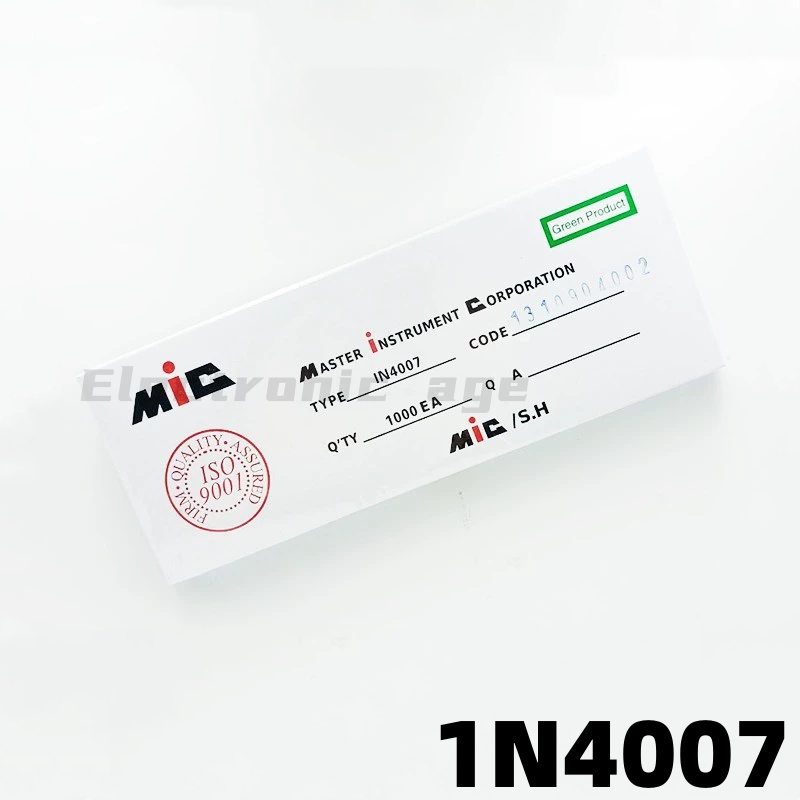 1000 Cái / 1 Hộp 1N4007 Chỉnh Lưu diode 1N4148 diode Cắm Trực Tiếp DO-35 diode Công Tắc