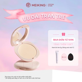 MEIKING Phấn Nén Dạng Nén Lâu Trôi 24h Kiềm Dầu Che Khuyết Điểm Hoàn Hảo 8g