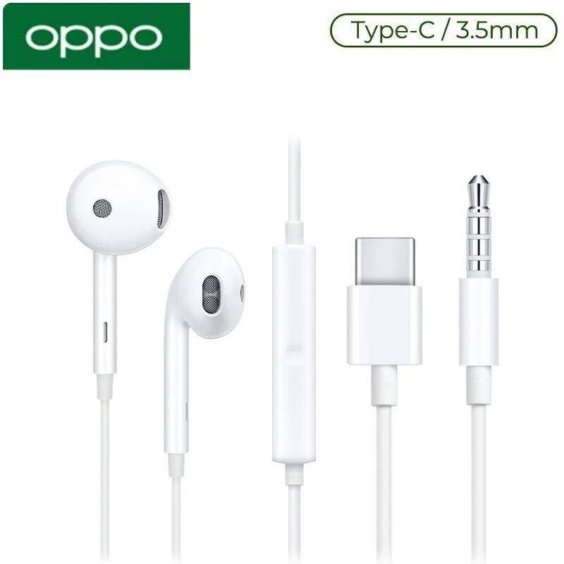 Dành Cho Tai Nghe OPPO MH135 3.5 Mm / Type-C Tai Nghe In-Ear Tai Nghe Có Dây Có Mic Cho OPPO Find X 