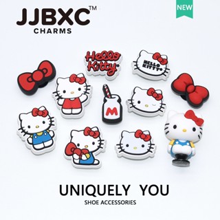 JJBXC Charm phụ kiện dép cross - JJBXC Charm Cross Hello Kitty - Khóa Giày Hoạt Hình Dễ Thương - Phụ Kiện Giày Thời Trang - Tặng Kèm Sticker Dép Cross Sticker Dép Cross