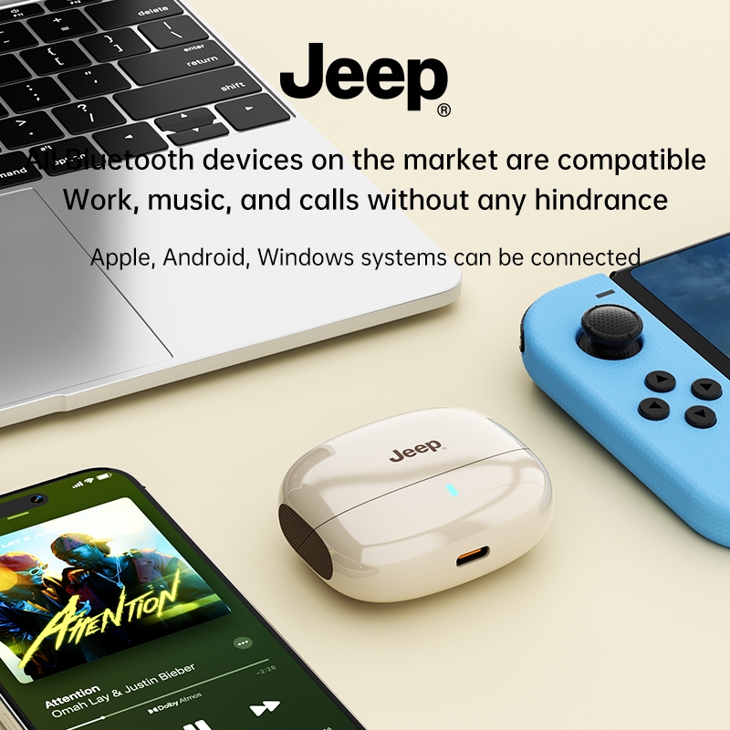 Jeep EW133 Tai nghe Bluetooth không dây Âm thanh đỉnh cao độ trễ thấp Tai nghe chơi game | BigBuy360 - bigbuy360.vn