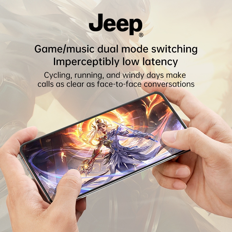Jeep EW133 Tai nghe Bluetooth không dây Âm thanh đỉnh cao độ trễ thấp Tai nghe chơi game | BigBuy360 - bigbuy360.vn