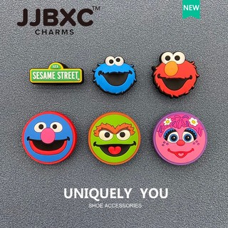  JJBXC   Charms Shoes Chính Hãng Phụ Kiện Trang Trí Giày Khóa Cao Su Hoạt Hình Độc Đáo Sticker Dép   