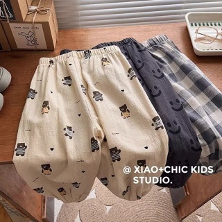   Quần  Quần kiểu mới cho bé trai Quần chống muỗi thoáng khí đơn giản in hình dễ thương 