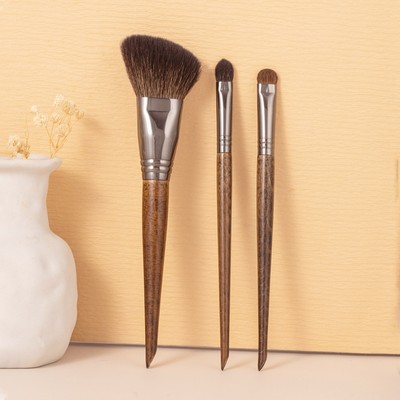 【OVW】Set 3 cọ trang điểm mắt/tạo khối XQ41215 chất liệu tự nhiên mềm mại chất lượng cao