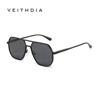 Veithdia Nhôm Mới Khung Magiê Phân Cực Kính Mát Photochromic Dành Cho Nam Nữ Phi Công Thời Trang Kính Mát Chống Tia UV 8692