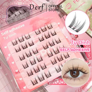 Lông Mi Giả Tự Dính 6 Hàng tự nhiên lông mi giả có keo sẵn hoa hướng dương mi lông thỏ mi giả dưới