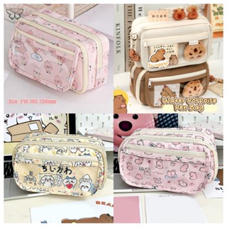  Vàng Bé Gái Mới Dung Tích Lớn Hộp Đựng Bút Chì Dành Cho Học Sinh Tiểu Học Anime Hoạt Hình Màu Hồng Loopy Bút Chì VN 