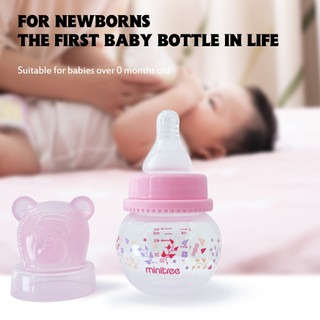 Bình sữa sơ sinh, Bình sữa cho bé, Bình sữa chống sốc PPSU, Bình sữa hình gấu dễ thương
