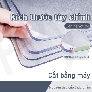 Khăn Trải Bàn Bằng Nhựa PVC Trong Suốt Dày 1mm 1.5mm 2mm Ốp