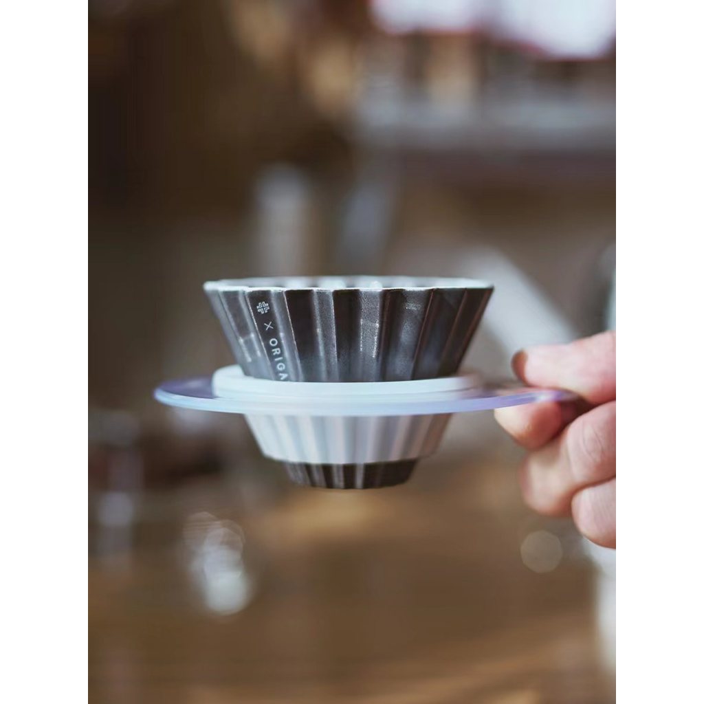 ((Thích hợp cho cốc lọc ORIGAMI ORIGAMI) Giá đỡ đa năng Chất liệu kết hợp bằng nhựa silicon cấp thực