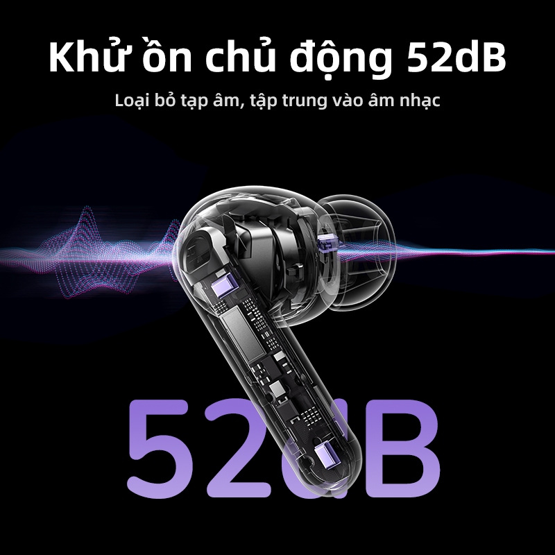 UGREEN EchoBuds Magic Hi-Res Tai nghe Bluetooth khử tiếng ồn Màn hình cảm ứng trong tai không dây Thể thao Thích hợp Huawei Xiaomi | BigBuy360 - bigbuy360.vn