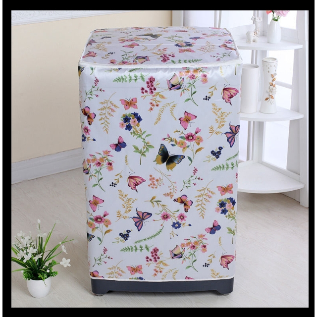 Sanchenby3949 Top Open Cover Rainbow Circle.Washing Machine Cover Chống Thấm Nước Chống Nắng Tự Động