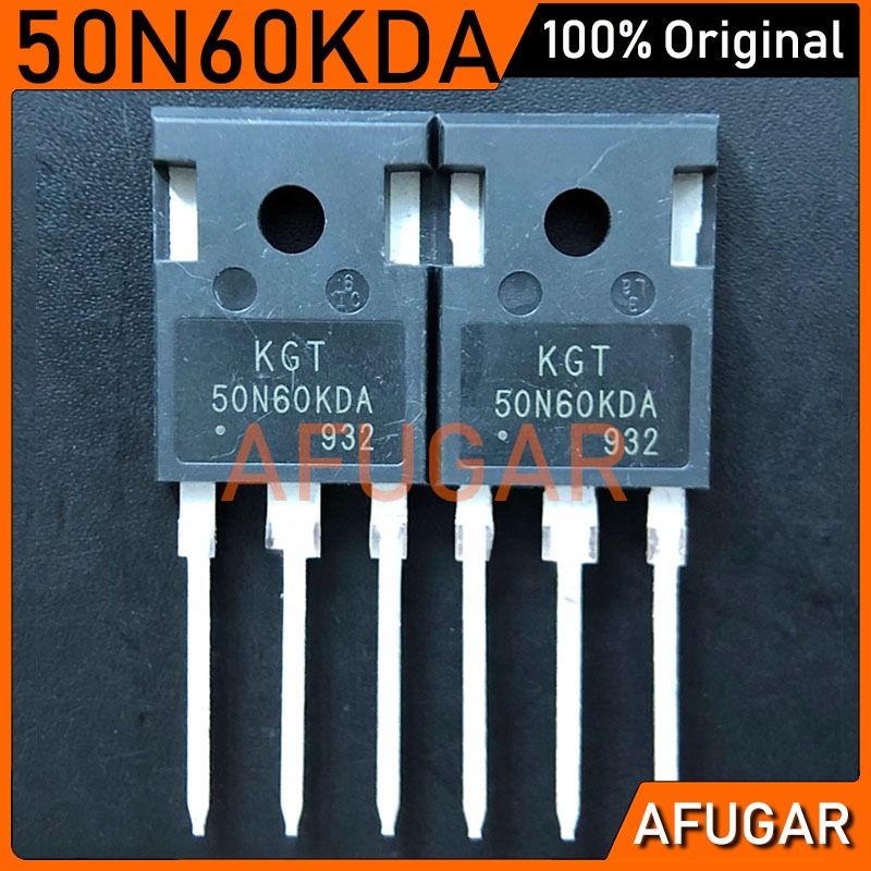2 Chiếc KGT50N60KDA Chính Hãng KGF50N60KDA Máy Hàn / Biến Tần IGBT Ống 50A 600V Mới Nguyên Bản