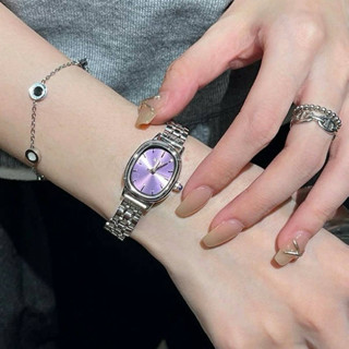 Đồng hồ nữ Hàn Quốc, nữ sinh viên, phong cách đơn giản, cao cấp, đồng hồ đeo tay.