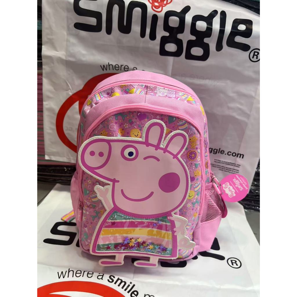 Ba lô nhân vật trẻ trung Smiggle Peppa Pig Úc