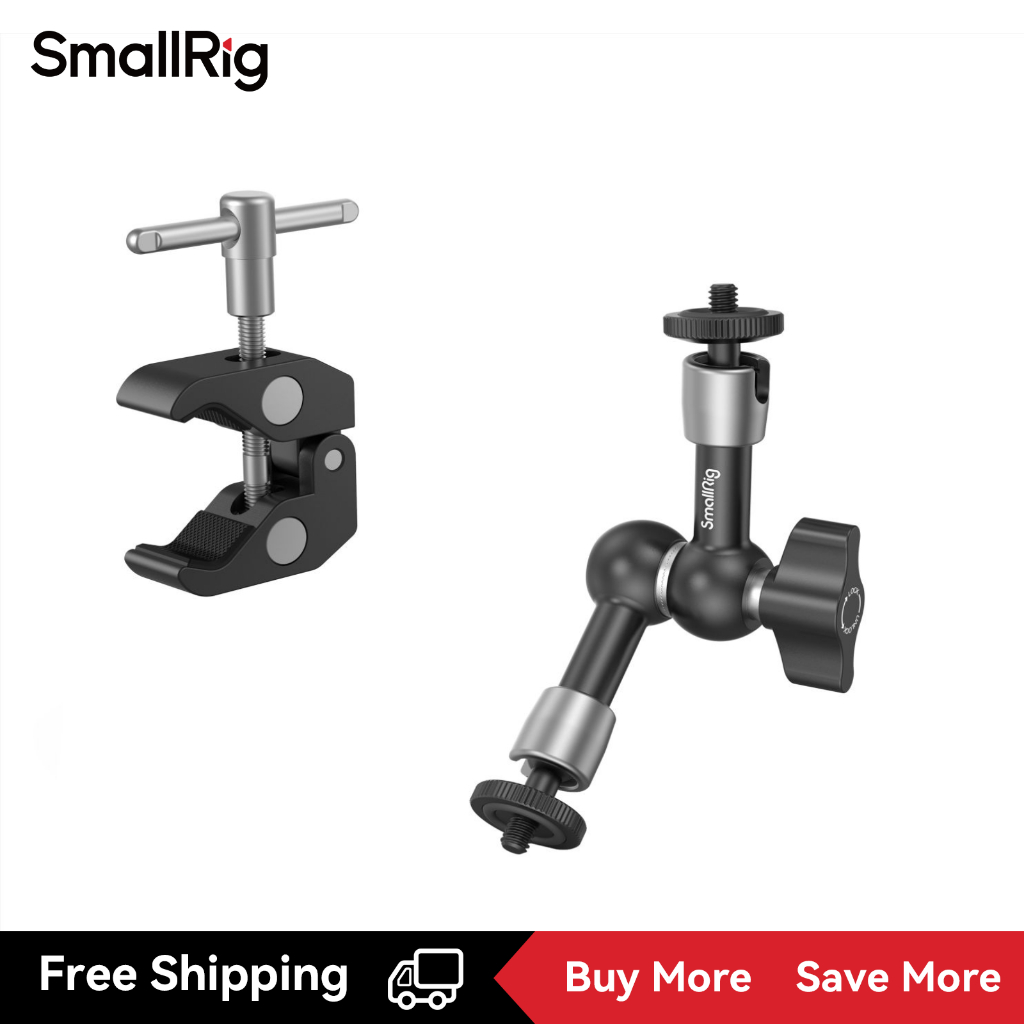 Cánh tay ma thuật đa năng SmallRig có kẹp siêu #KBUM2730B (2065b + 735)