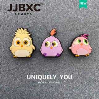 JJBXC Charm phụ kiện dép   - Charm trang trí giày  , khóa trang trí dòng chim dễ thương, giày chính hãng, Set JJBXC, Sticker Dép  