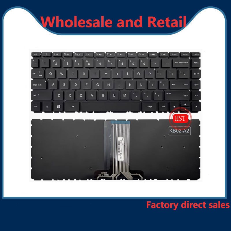 HP 14S-CR 14S-CF 14-CF 14-DK 14-DP TPN-I135 / 1135 / I130 Laptop  Bàn phím máy tính xách tay