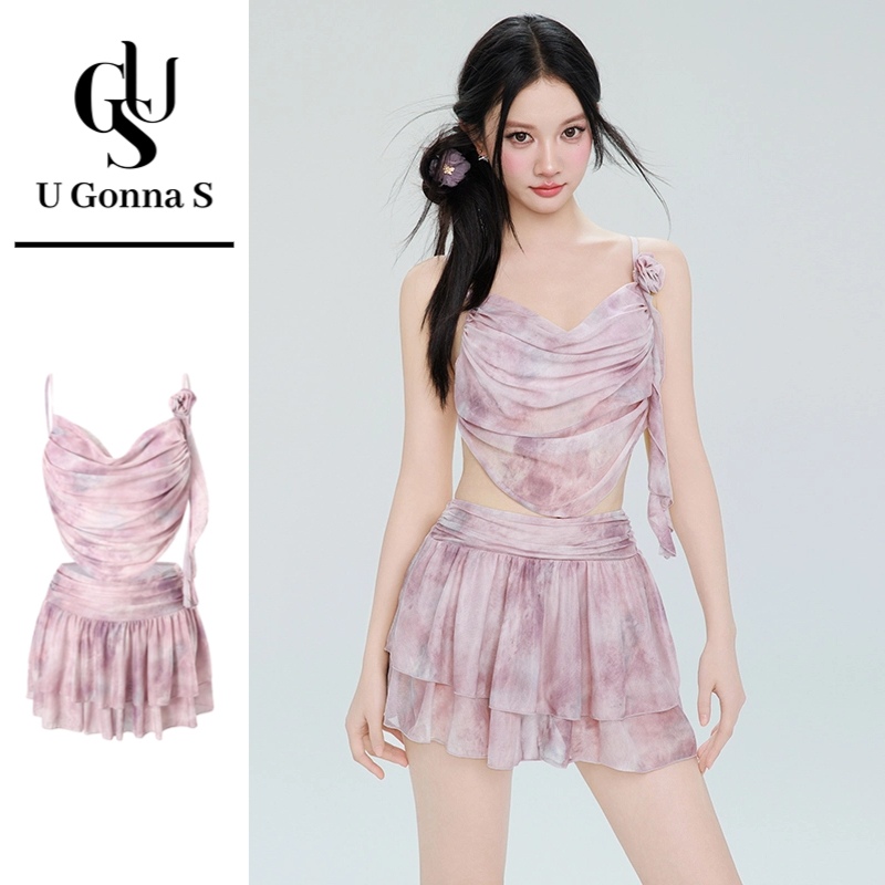 U Gonna S Bơi Phù Hợp Với Nữ Hai Mảnh Đệm Cao Cấp Không Tay Gợi Cảm Dễ Thương Trang Phục Đi Biển Thời Trang Quần Áo Xanh Thanh Lịch Ootd Thiết Kế Mới 2025 | BigBuy360 - bigbuy360.vn