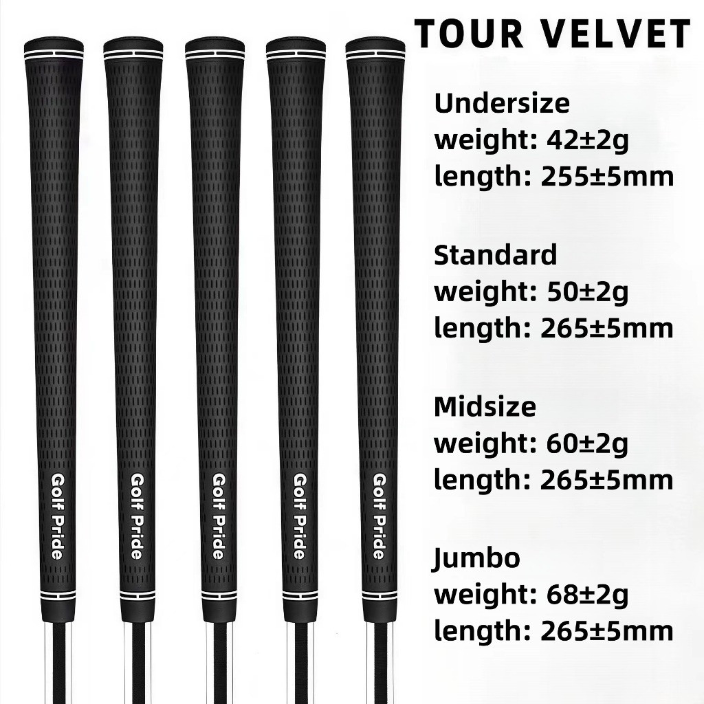 [HÀNH HÀNG CÓ SẴN] Golf Pride TOUR VELVET Golf Club Grips Undersize / Standard / Midsize / Jumbo Siz