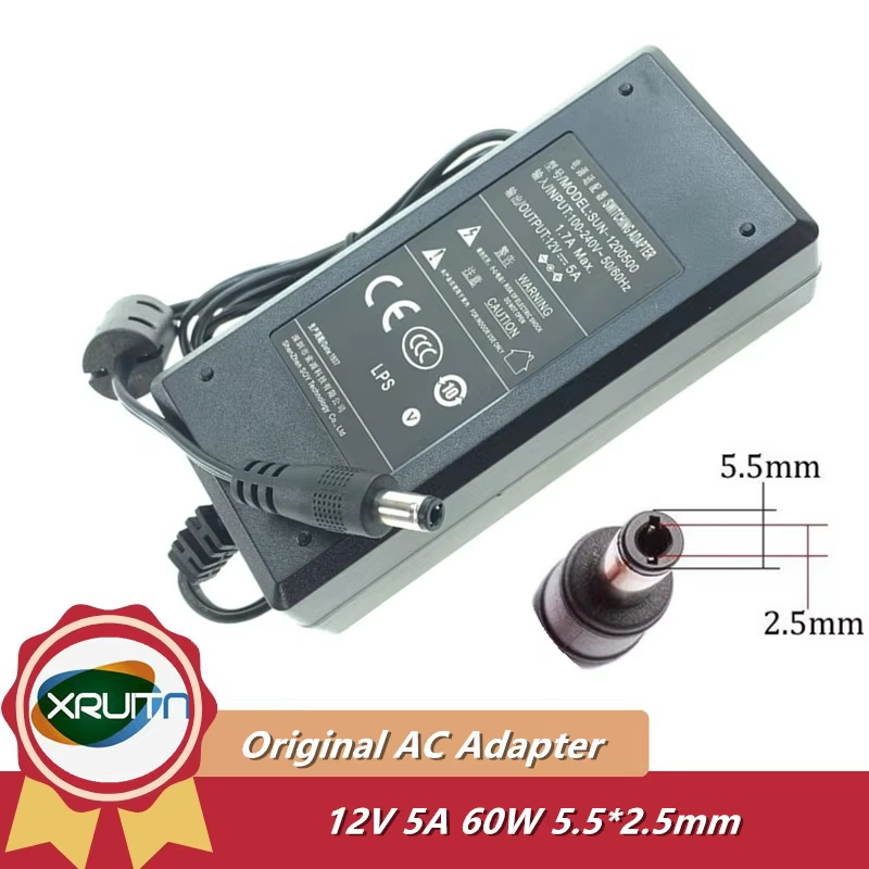 Chuyển Đổi Bộ Sạc Cho MSI Optix AG32C AG32CQ 32 ” Màn Hình LED Nguồn Điện 12V 5A 4A 60W SOY-1200500/