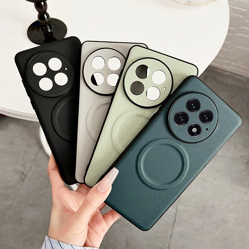 Vỏ Da Cho OnePlus Ace 5 Pro 13R 13 12 1 + Ace5Pro 1 + 13 One Plus 1 + Ace5 Vỏ Điện Thoại Ô Tô Từ Tín