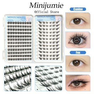  Minijumie Hộp lông mi giả tự dính tự nhiên 10-13mm Có thể tái sử dụng   lông mi   lúa mì 