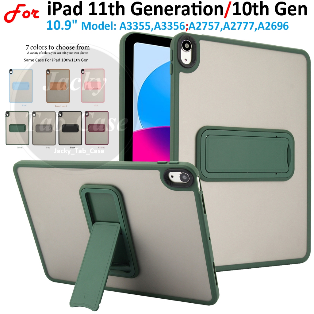 Ốp Lưng Đứng Cho iPad Thế Hệ 11 2025 10.9 "Model: A3355 & A3356, Dành Cho iPad 11-inch (A16) Ốp Cứng