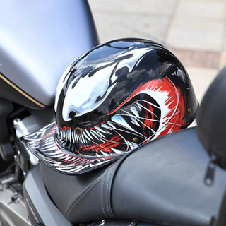  Mũ bảo hiểm xe máy cổ điển Mũ bảo hiểm Harley gangster DS Mũ bóng chày cá tính bốn mùa nam và nữ Xe điện nửa mũ bảo hiểm muỗng mũ bảo hiểm bộ mũ bảo hiểm 