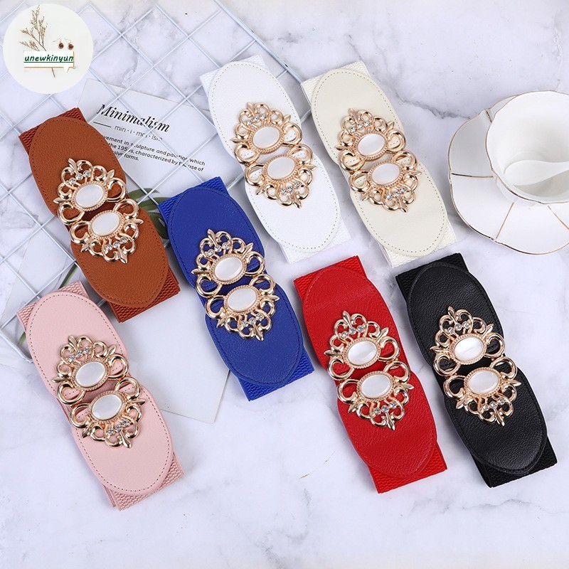 Thắt lưng nữ co giãn phong cách retro thời trang