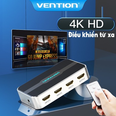 HDMI Bộ Chia Vention 3 Cổng 1 Hdmi 4k 2k Hdmi 1080p 3d Cho Xbox 360 Ps4 Ps3 Hdtv