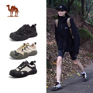 Giày Nữ Lạc Đà Chạy Bộ Ngoài Trời Đi Bộ Đường Dài Bố Giày Đế Dày Thể Thao Leo Núi