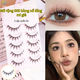 Quỷ Nhỏ 5 Đôi 009 Truyện Tranh Lông Mi Giả Tự Nhiên Một Mảnh Toàn Bộ Lười Cổ Tích Lông Mi