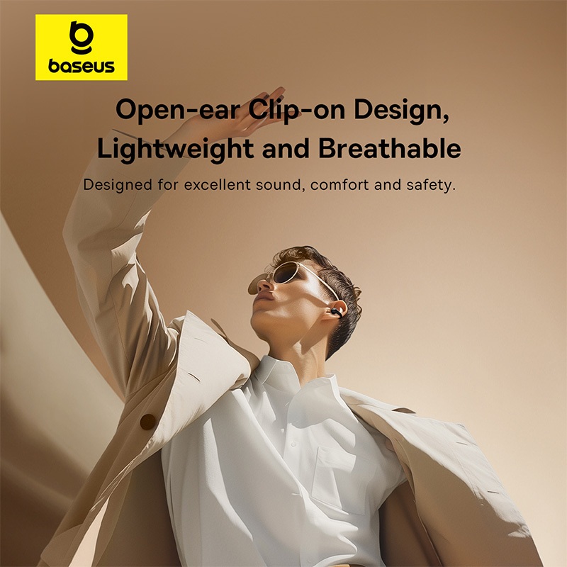 Tai nghe không dây thực sự Baseus Bass 15 Clip | BigBuy360 - bigbuy360.vn