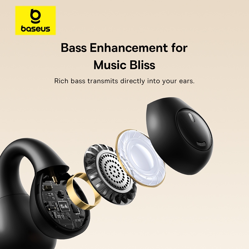 Tai nghe không dây thực sự Baseus Bass 15 Clip | BigBuy360 - bigbuy360.vn