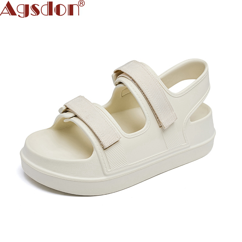 Agsdon Sandal Nữ | Đế Dày |   | Mềm Mại Êm Chân | Dễ Phối Đồ Mùa Hè
