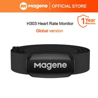 Magene H303 Cảm biến nhịp tim Bluetooth ANT HR Màn hình có dây đeo ngực Chế độ kép Dây đeo thể thao