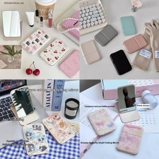 Thi Di Động Mini Trang Điểm Bỏ Túi Gương Có Thể Điều Chỉnh Góc Để Bàn Nhỏ Gấp Mỹ Phẩm Gương Độ Nét Cao Nữ Vanity Dụng Cụ VN