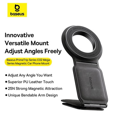 Baseus PrimeTrip Series C02 Mega Giá đỡ điện thoại trên ô tô từ tính Phiên bản gắn trên