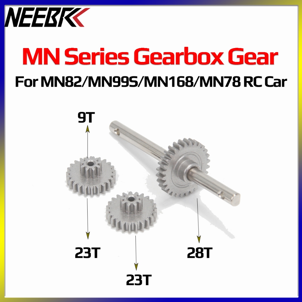 Bánh răng hộp số NEEBRC MN Series 28T 23TX2 cho xe RC MN82 / MN99S / MN168 / MN78