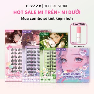  Mi Dưới  5-6mm  & Mi Giả Yêu Tinh Thỏ LC Cong 10-12mm  ELYZZA Combo Nối Mi Puppy Anime C Cong 10-13mm  Mi Cụm Móng Vuốt Mèo 10-12mm  Mi Chùm Dễ Gắn Sợi Mi Mảnh Mi Chùm Có Thể Sử Dụng Được Nhiều Lần 