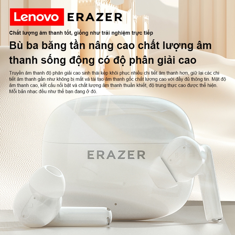 Lenovo Erazer XT69 Pro Tai Nghe Phiên Dịch Bluetooth 5.4  Tai Nghe Chơi Game Thể Thao Chống Nước Giảm Tiếng Ồn Có Micrô | BigBuy360 - bigbuy360.vn