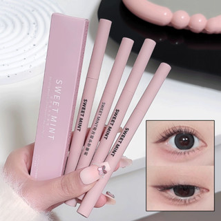 Chì Kẻ Bọng Mắt 2 Đầu SWEET MINT - Chống Nước/Lem 24H Hiệu Ứng Sáng Bóng & Lì Tự Nhiên Chuyên Dụng Tạo Khối Mắt 3D Kiểu Hàn