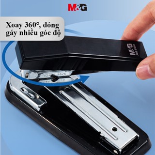 M&G Máy Bấm Ghim Xoay Máy Đóng Sách Lớn Đa Chức Năng Tiết Kiệm Sức Lao Động Đồ Dùng Học Sinh