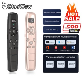  Bút xoay trang BlueWow S22Pro-Laser thích hợp cho các cuộc họp kinh doanh và trao đổi học thuật PPT 